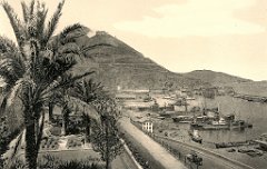 457-Santa Cruz et le port depuis la promenade
